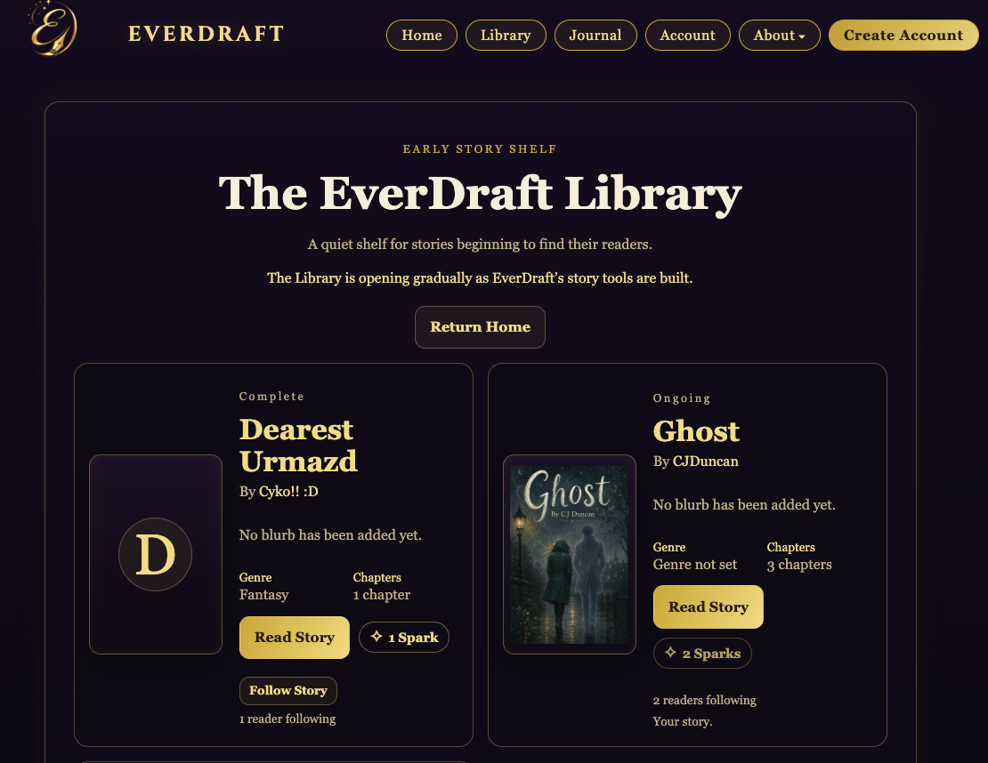 EverDraft project moment placeholder 4